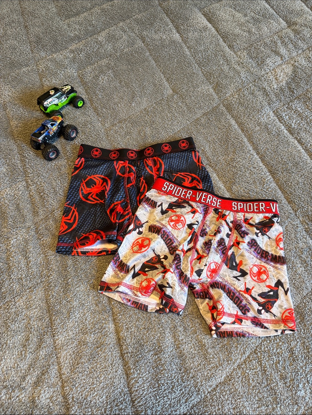 Spiderman Boxer Briefs Set - Red, Black, White